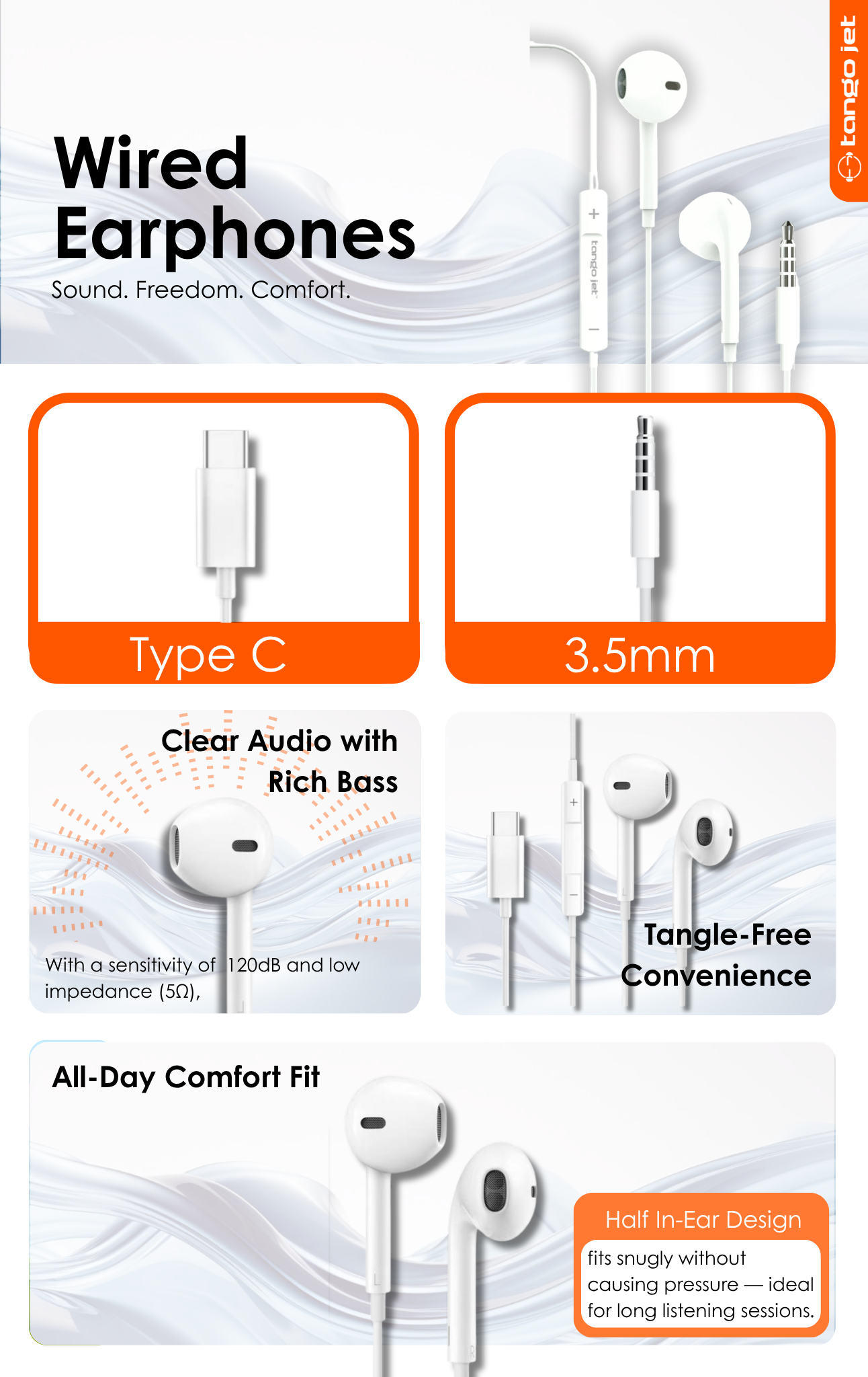 Wired Earphones Feature 1